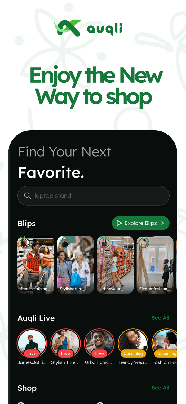 Auqli: Live & Shoppable Videos screenshot 1